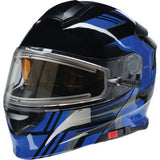 Z1R Solaris 2.0 Helmet - First Tracks - Electric - Dual Pane - Black/Blue - XS 0120-0831
