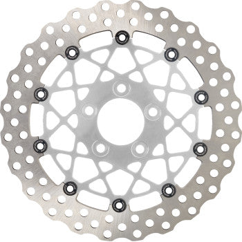 PERFORMANCE MACHINE (PM) Disc Carr Speedstar - 320 mm X .20 FF - Front - Chrome 0133-2608S-CH