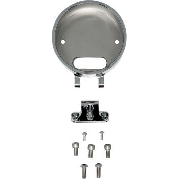 KODLIN USA Round Gauge Bezel - For Ascent Pro Riser - Chrome KUS55140