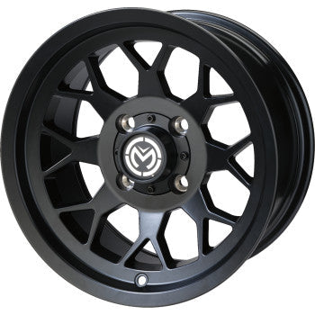 MOOSE UTILITY Wheel - 27X - Front/Rear - Black - 14x7 - 4/156 - 4+3 27MO147156MB4