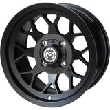 MOOSE UTILITY Wheel - 27X - Front/Rear - Black - 14x7 - 4/156 - 4+3 27MO147156MB4