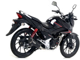 Arrow Honda CB 125 F 15/16 Homologated Nichrom Dark X-Kone Silencer With Carbon End Cap For Arrow Collector 51517xkn