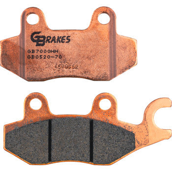 GBRAKES Brake Pads Hh Sintered  GB0520-70