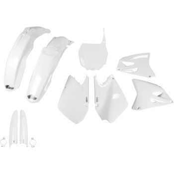 UFO Body Kit - White - Suzuki - RM '01-'05 SUKIT402F@041