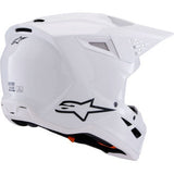 ALPINESTARS SM3 Helmet - Solid - Gloss White - Large 8300326-2180-L