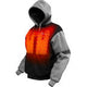 GERBING HEATED CLOTHING 7 V Battery Heated Hoodie - Black - XL GERHDY7VUNIBLKXL