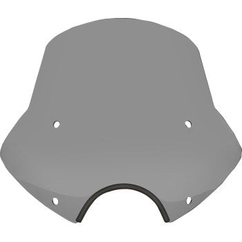 MEMPHIS SHADES Speed Demon Sportshields - 15" - 7" Headlight Cutout - Black Smoke MEP54412