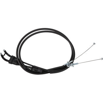 MOOSE OFFROAD Black Vinyl Throttle Cable - Stock Length - Honda CRF 45-1279