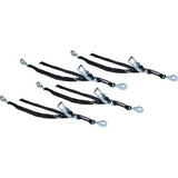 MOOSE RACING Ratcheting Tiedown Pack 2"x8' - Black 3920-0536