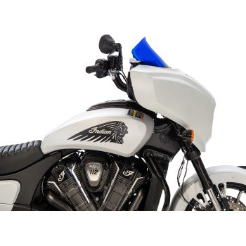 KLOCK WERKS Windshield Chieftain Powerplus  9" - Blue KWW-04-0655