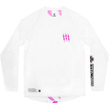 MUC-OFF USA Riders Long-Sleeve Jersey - White - Medium 20488