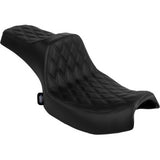 DRAG SPECIALTIES SEATS Predator III 2-Up Seat - Vinyl/Solar Leather - Double Diamond - Chieftain '25/Challenger '20-'25 0810-2470