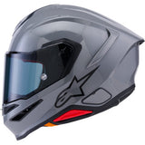 ALPINESTARS Supertech R7 Helmet - 22.06 - Solid - Gloss Gray - XL 8202126-1635-XL