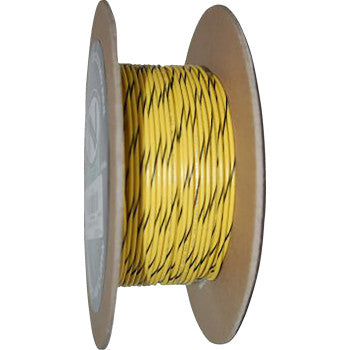 NAMZ 100' Wire Spool - 20 Gauge - Yellow/Black NWR-40-100-20