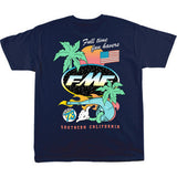 FMF Day-Glo T-Shirt - Navy - Large SU25118901NVYLG