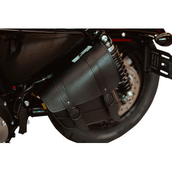 WILLIE & MAX LUGGAGE Blackjack Swingarm Bag - Dual Shock - Black 59778-05