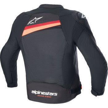 ALPINESTARS T-GP Plus R v4 Airflow Jacket - Black/Red Fluo - 4XL 3300624-1030-4X