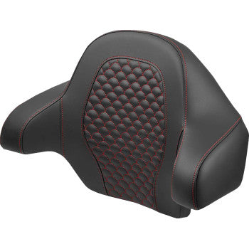 SADDLEMEN Tour Pak - Dragon Scale - Red Stitch - FLH/FLT '14-'24 814-07-15504