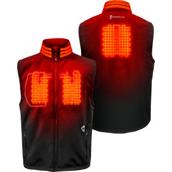 GERBING HEATED CLOTHING 7V Torrid Softshell Heated Vest 2.0 - Black - XL GERTVST7VMBXL