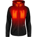 GERBING HEATED CLOTHING Women's 7V Thermite Fleece Heated Jacket 2.0 - Black - Large GER-TFJKT-7V-W-B-L