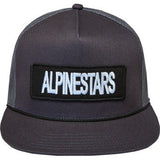 ALPINESTARS Ten Trucker Hat - Dark Gray/Dark Gray - One Size  1236-81440-1717