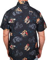 LETHAL THREAT Monster Built Shirt - Black - 2XL MG60130XXL
