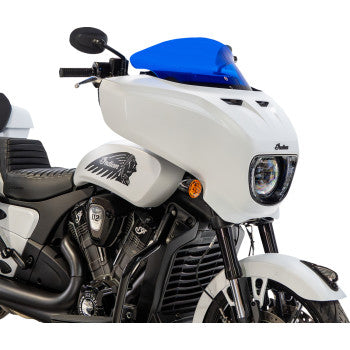 KLOCK WERKS Windshield Chieftain Powerplus  9" - Blue KWW-04-0655