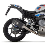 71506PTN Arrow HOMOL Pista Slip-on Exhaust, Titanium Dark for BMW M/S1000RR 20-25