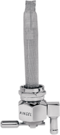 PINGEL Hex Fuel Valve - Chrome - 22mm 6391-CH