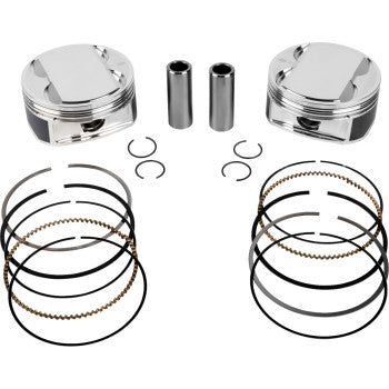 JE PISTONS Piston Kit - 4.125" Bore - 4.375" Stroke - 11.5:1 CR - 107" M8 398729