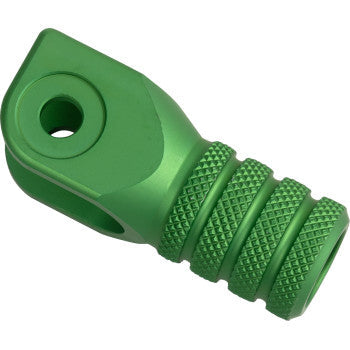 MOOSE RACING Knurled Shift Lever Tip - 0 mm - Green 81-0000-02-30