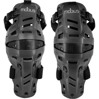 MOBIUS X8H Hybrid Knee Support - Gray/Black - S/M 1020210