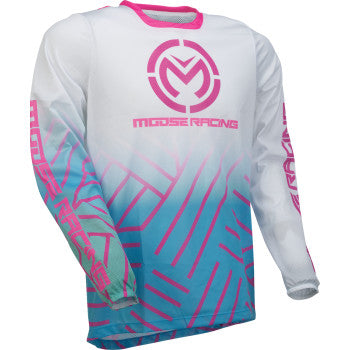 MOOSE RACING Sahara Jersey - Pink/Blue/White - Medium 29107956