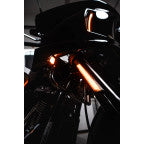 CUSTOM DYNAMICS LED Fork Reflector - Smoke CD-FORK-LRST-SB