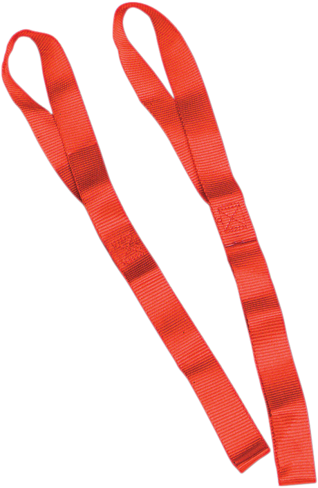 Parts Unlimited Tie-Down Extensions - 1" X 1.5' - Red 13-0001