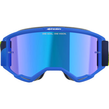 ALPINESTARS GOGGLES Goggle Vision 5 Corp Blue/Ylw Mirror-Blue 5101825-7288
