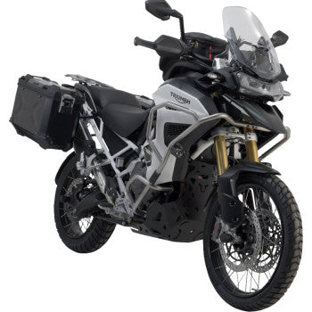 SW-MOTECH TRAX ADV Aluminum Case System - Black - Triumph Tiger Explorer1200 '22-'24 KFT.11.905.70102/B