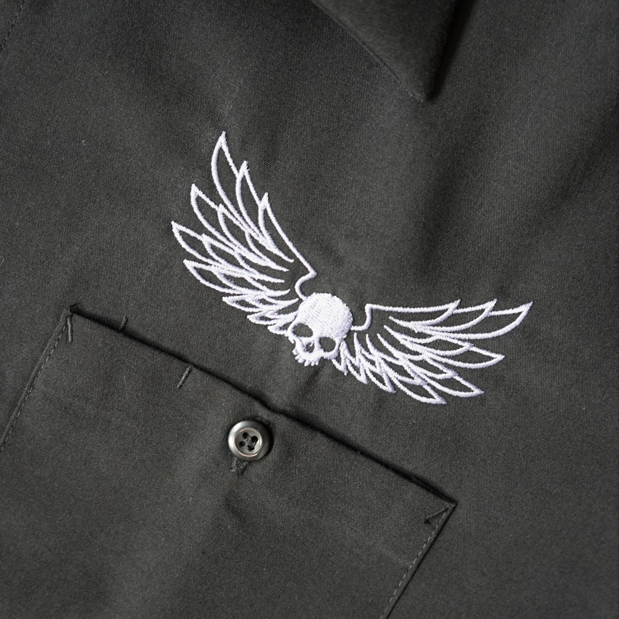 LETHAL THREAT Metal Till the Grave Shop Shirt - Black - Medium DG60179M
