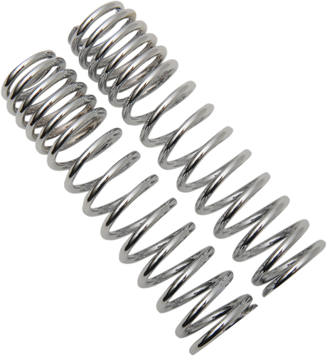 PROGRESSIVE SUSPENSION Shock Springs - 12-Series - Chrome - 70-120 lb/in 03-1394C