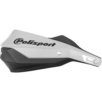 POLISPORT Trail Blazer Handguards - White/Black 8308800019
