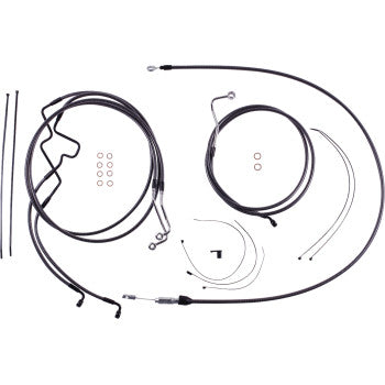 MAGNUM SHIELDING KARBONFIBR Designer Handlebar Installation Kit - 8" - '21-'22 FLHR 7871228