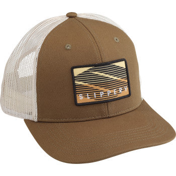 SLIPPERY Vintage Hat - Chocolate/Birch 2501-4499
