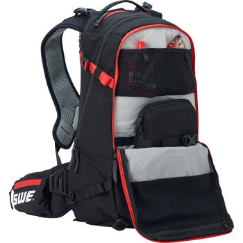 USWE Core Off-Road Daypack - 16L - Black/Red 2163336