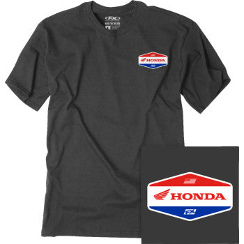 FACTORY EFFEX Honda Stadium T-Shirt - Heather Charcoal - 2XL 27-87338