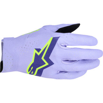 ALPINESTARS Supertech MX Gloves - Lavender/Violet/Fluo Yellow - XL 3560526-3151-XL