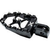 BURLY BRAND MX Evolution Passenger Pegs - Black - Softail B13-1017B