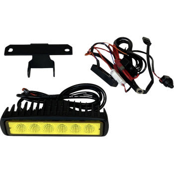 CUSTOM DYNAMICS LED Light Bar - Yellow - Road Glide RG-LB-Y-KIT