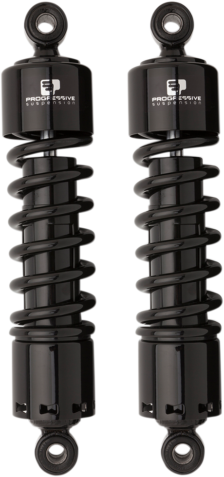 PROGRESSIVE SUSPENSION 412 Series Shock - 11" - Standard - Black - Dyna 412-4037B