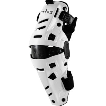 MOBIUS X8H Hybrid Knee Support - White/Black - 2XS/XS 1020109