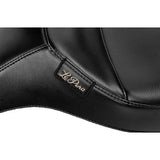 LE PERA Outcast Seat - With Backrest - Plain - FLH/FLT '23-'24 LV-997BR